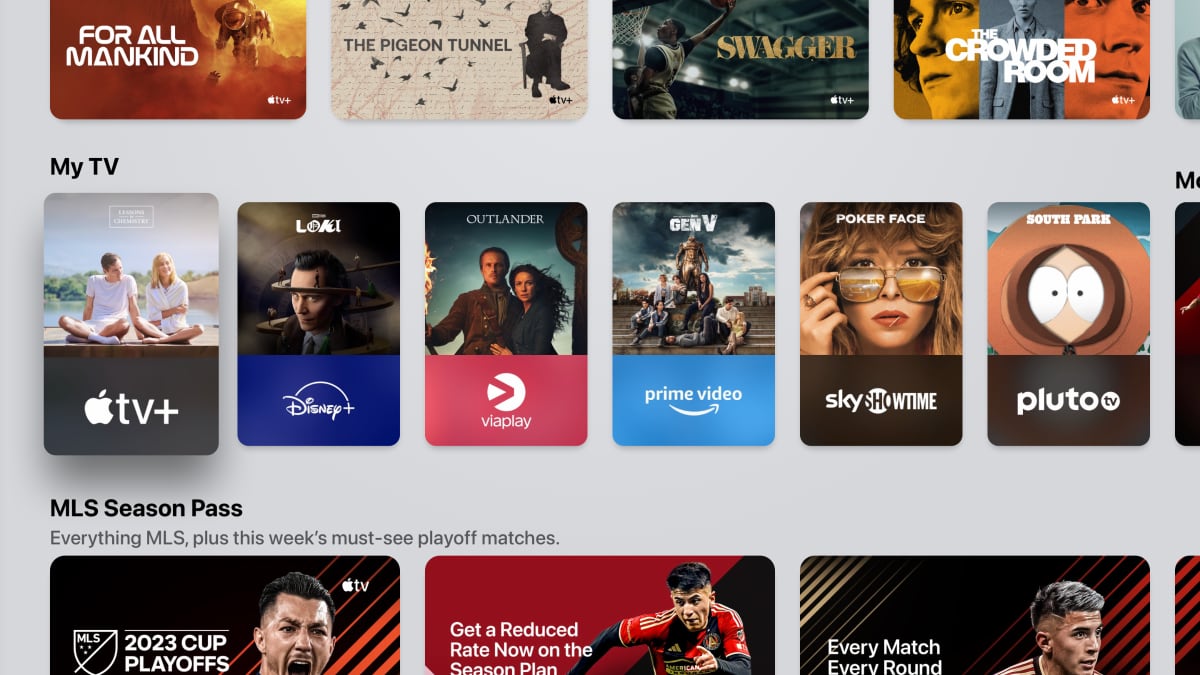 The new Apple TV app