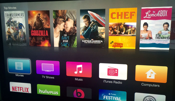 Apple & in about on Apple TV - FlatpanelsHD