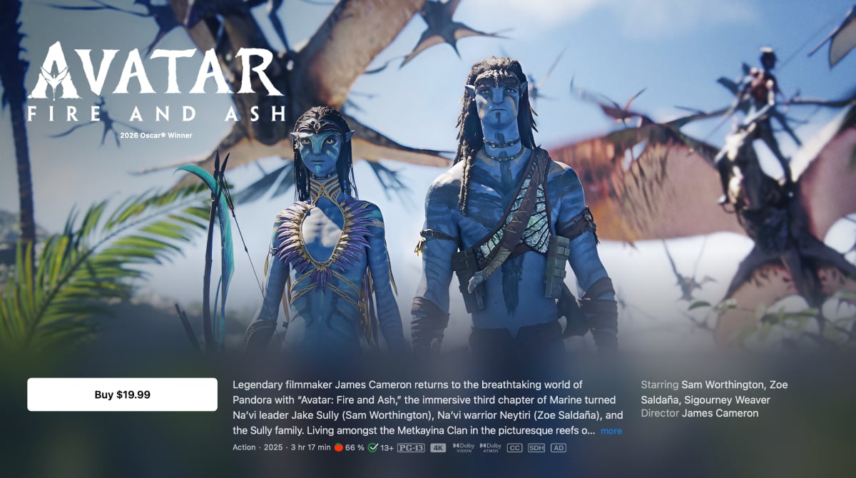 Avatar Fire and Ash