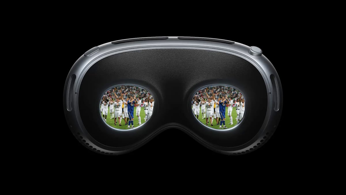 Real Madrid Apple Vision Pro