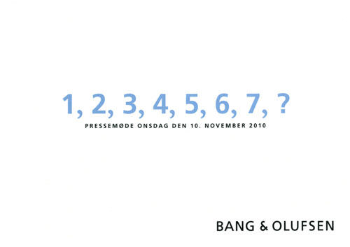 Bang og Olufsen 10 november
