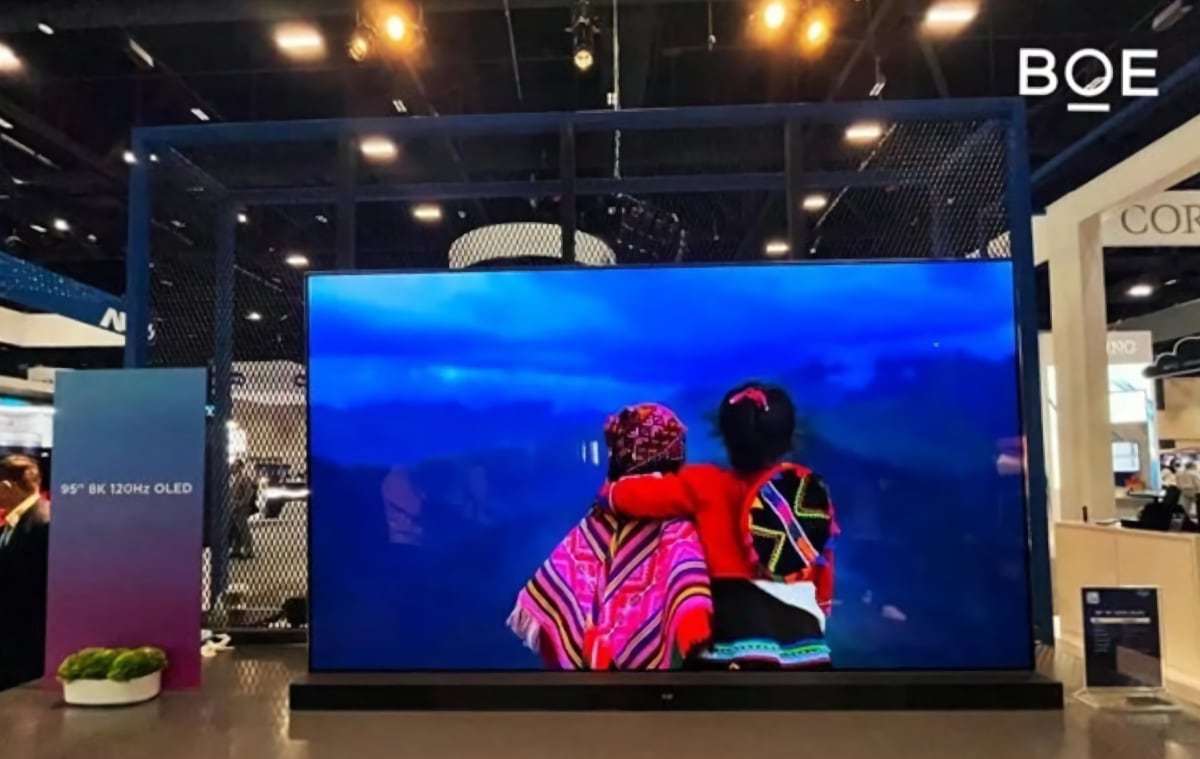 BOE 95-inch 8K OLED