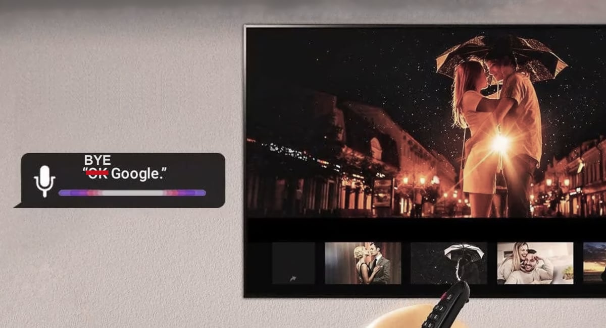 Bye Google LG TV
