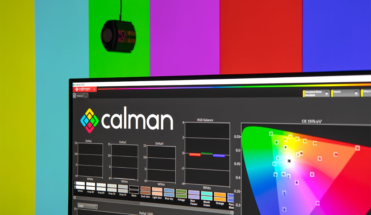 Calman TV calibration