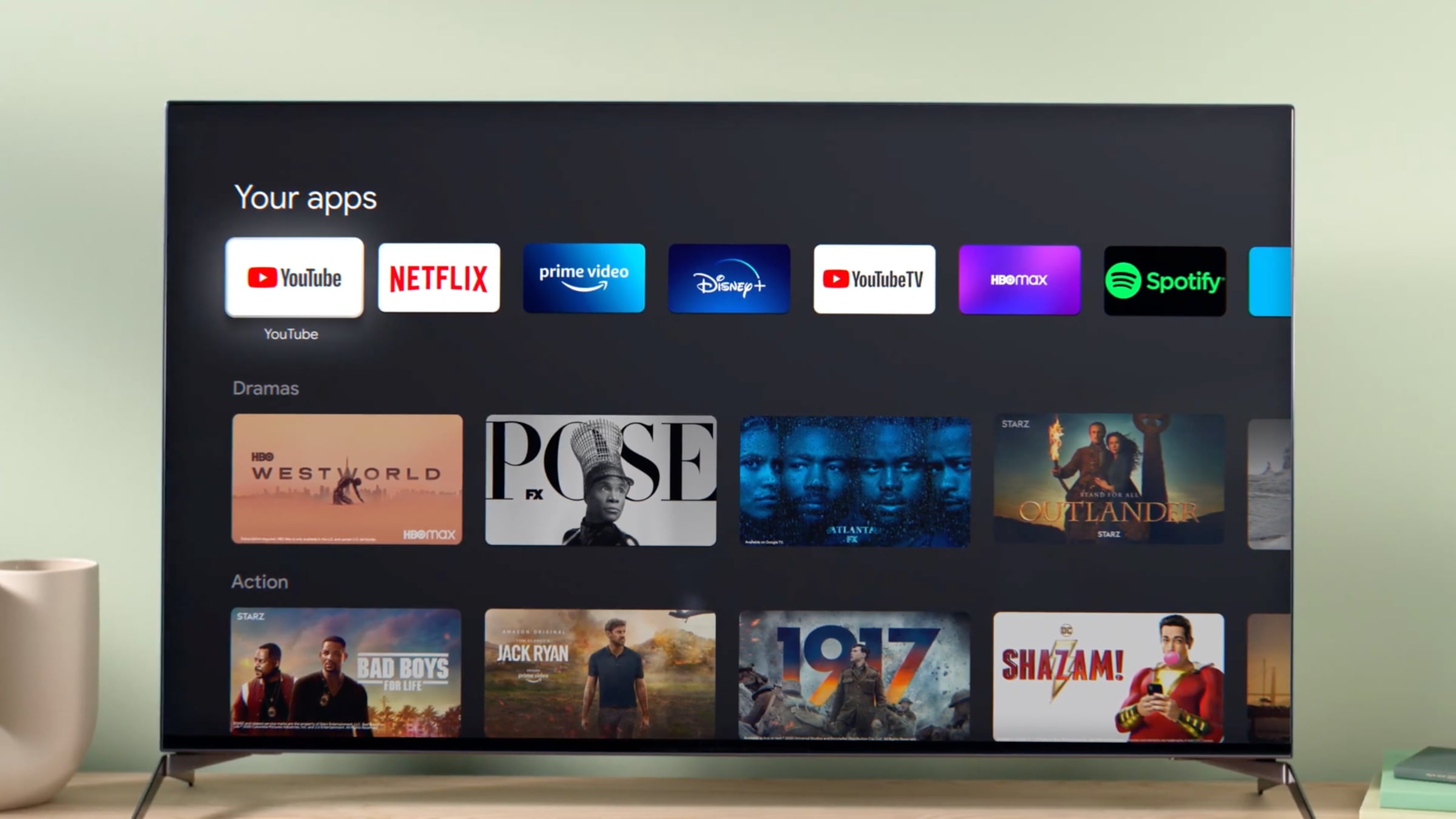 New Chromecast with Google TV has full user interface & remote - FlatpanelsHD