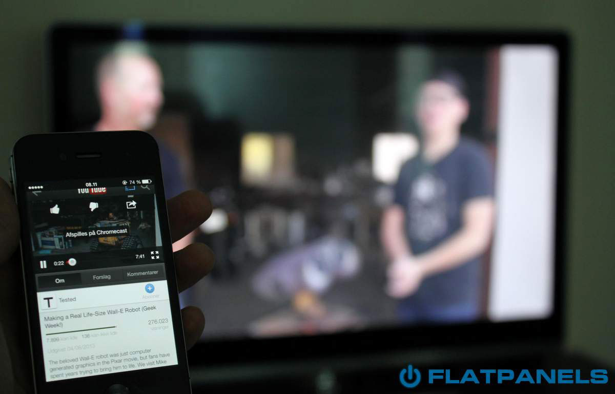 Google Chromecast FlatpanelsHD