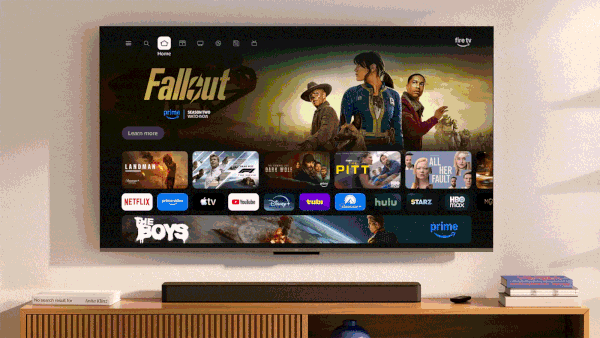Fire TV interface 2026