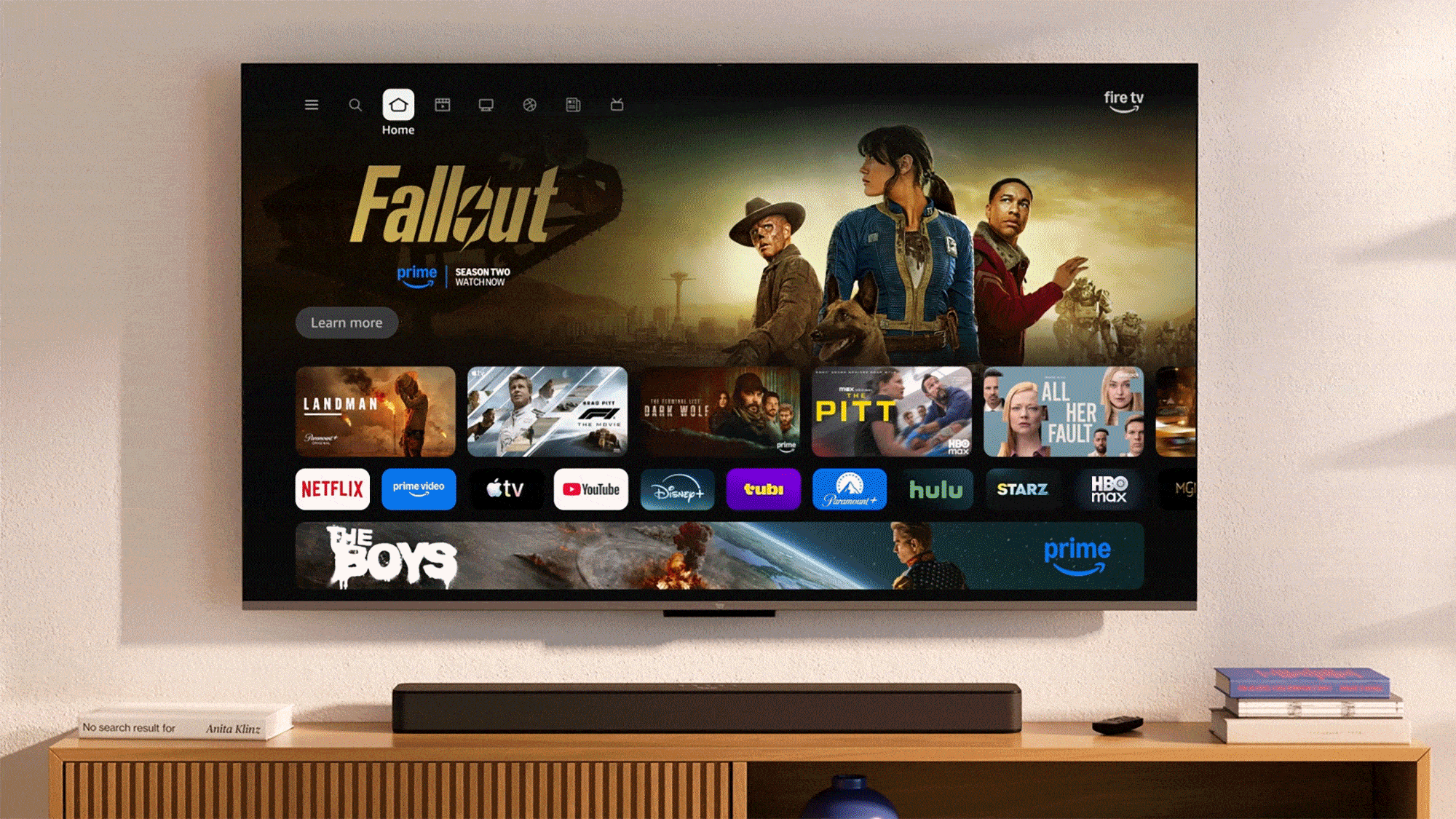 Fire TV 2026 interface