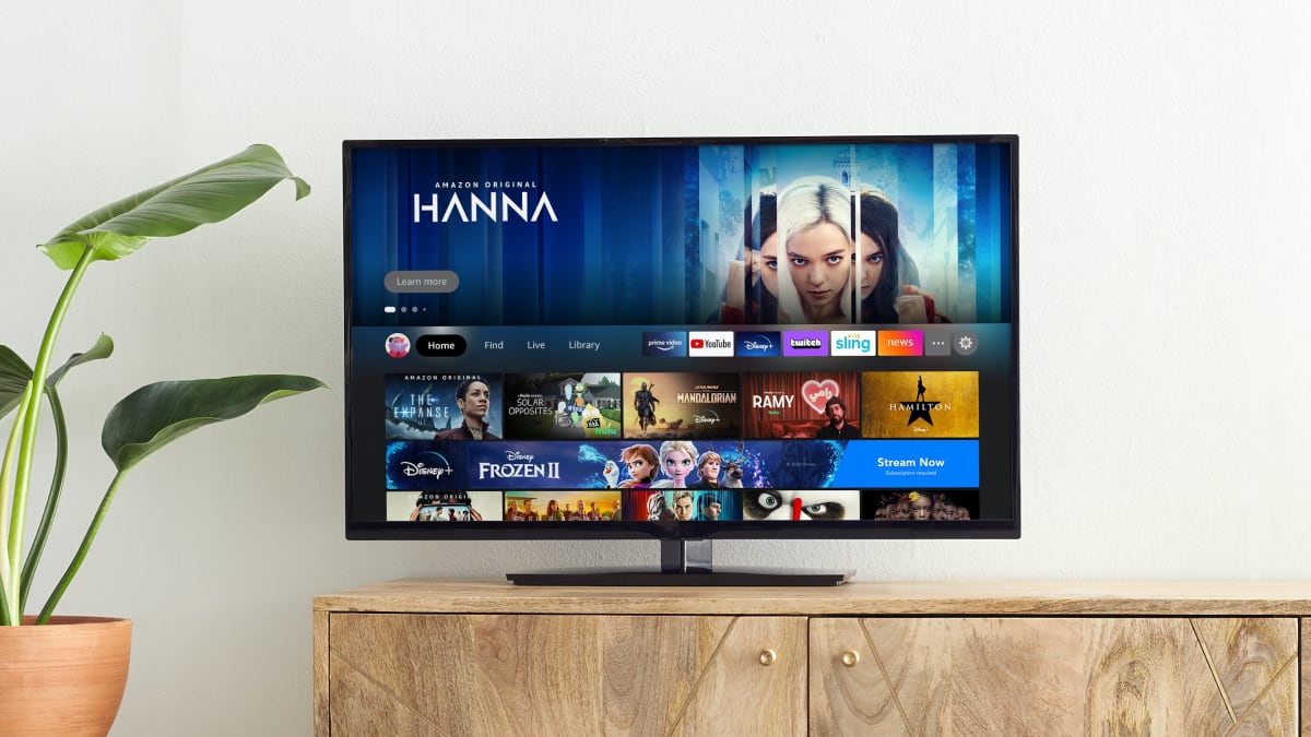 New Fire TV user interface