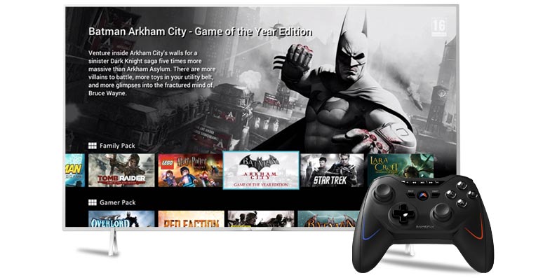 New cloud gaming app launches on Android TV to challenge GeForce Now -  FlatpanelsHD