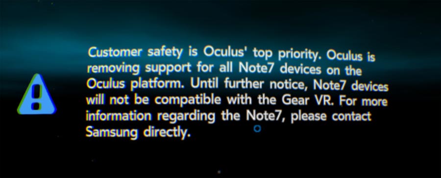 Note 7 in Gear VR Note7 in Gear VR