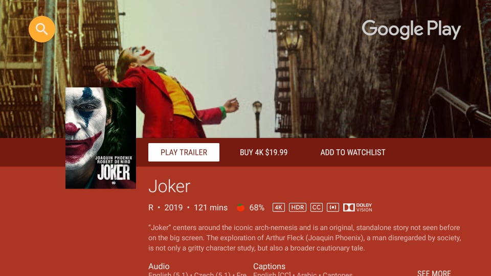 Dolby Vision Google Play