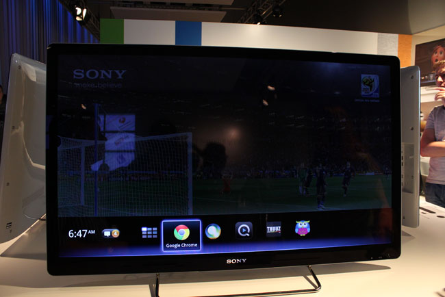 Click to enlarge Next version of Google TV - now with Android TV Market