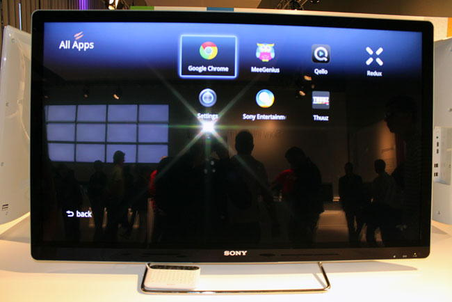 Click to enlarge Next version of Google TV - now with Android TV Market