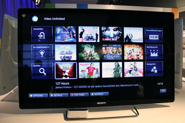 Click to enlarge Next version of Google TV - now with Android TV Market