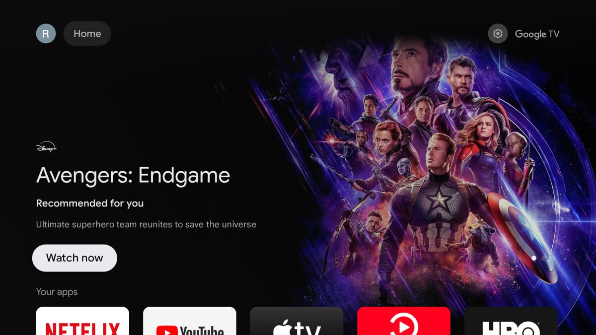 Google TV apps only ads