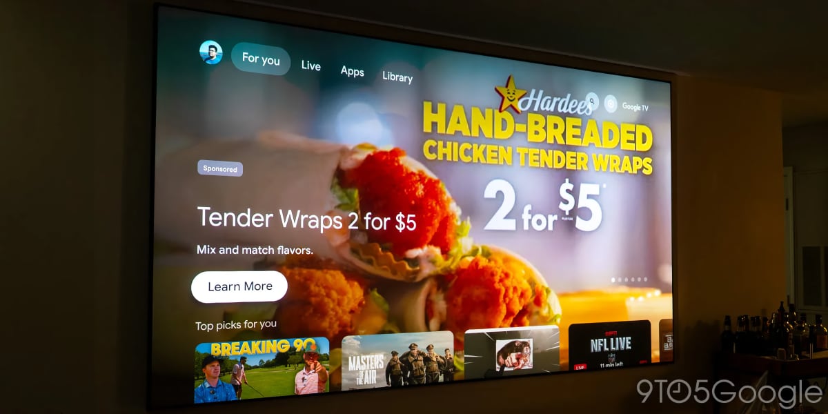 Google TV video ads Google TV video ads