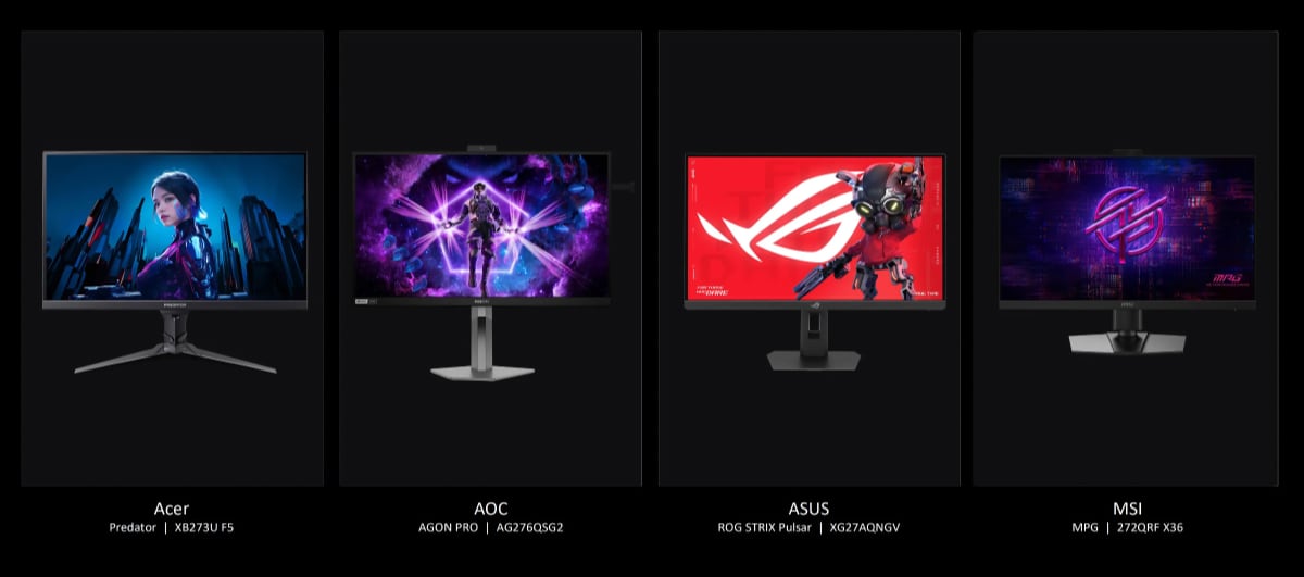 G-Sync Pulsar monitors