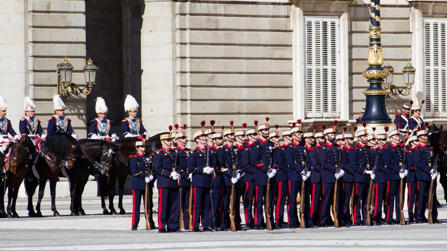 Solemn Changing of the Guard ceremony