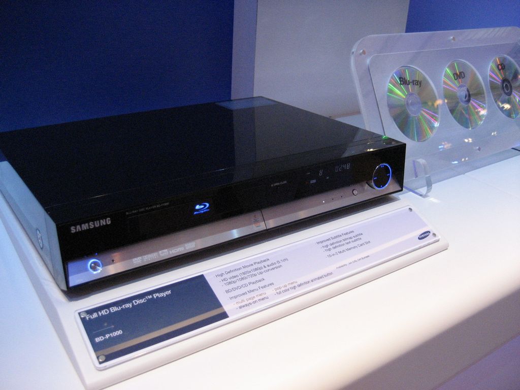 IFA 2008 – Nouveau design pour lecteur DVD chez Samsung, Philips