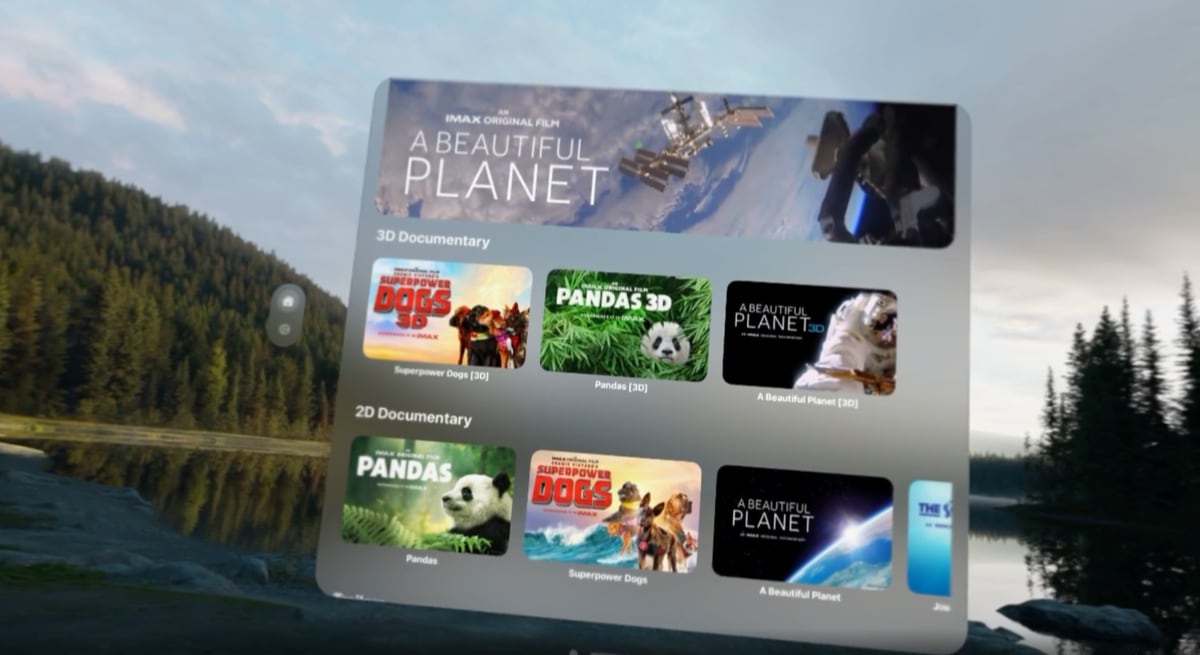 IMAX 3D Apple IMAX 3D Apple