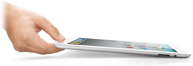 Click to enlarge The next iPad could feature a Retina Display