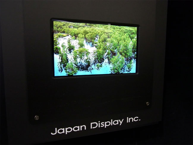 Click to enlarge JDI OLED display