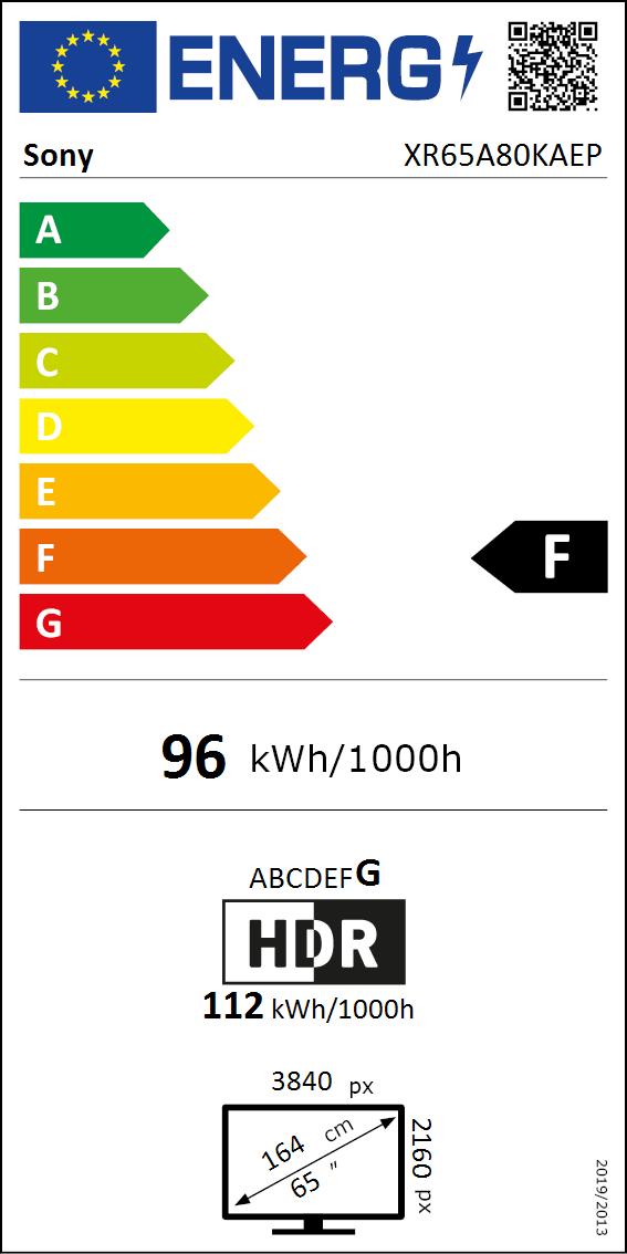 55A80K energy label 55A80K energy label