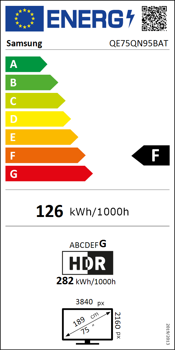 75QN95B energy label