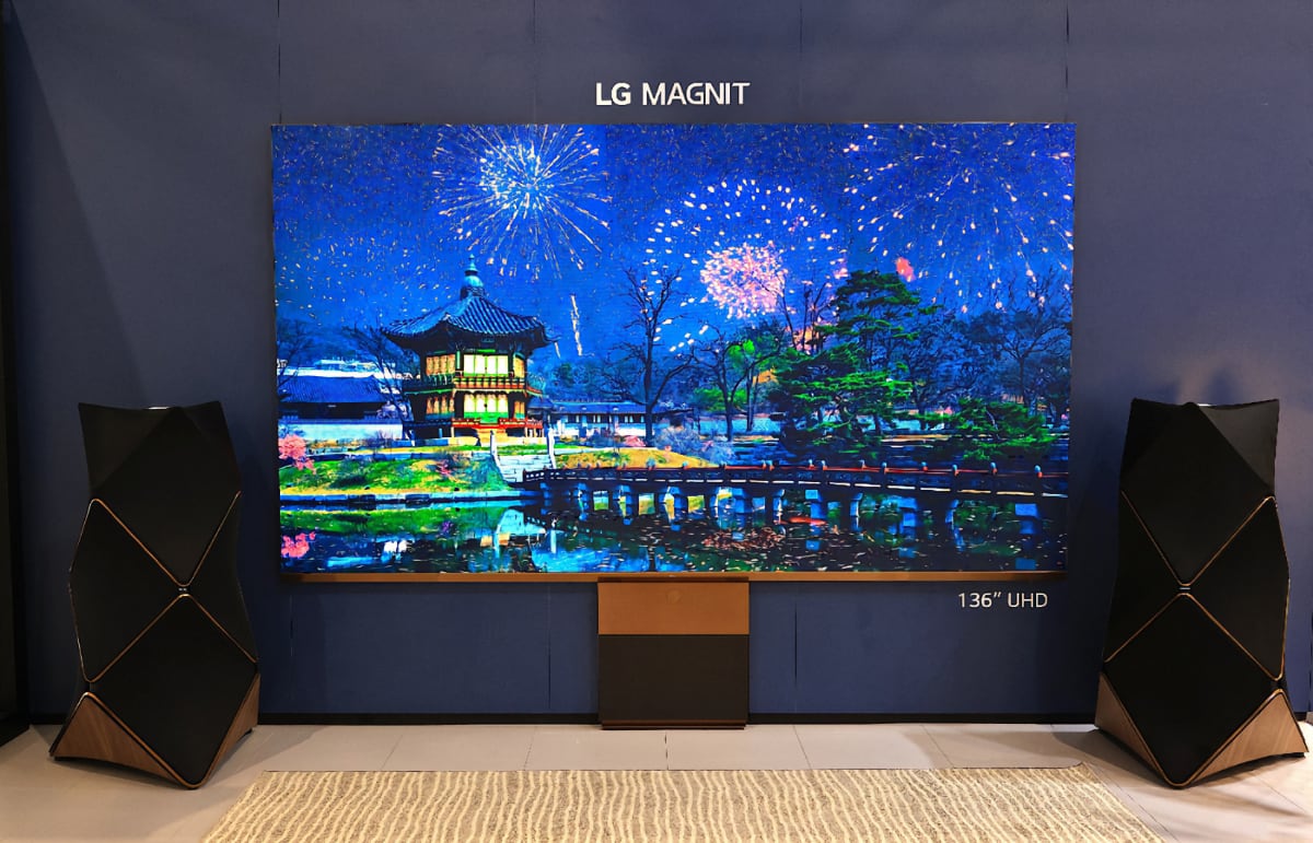 LG micro LED B&O LG micro LED B&O