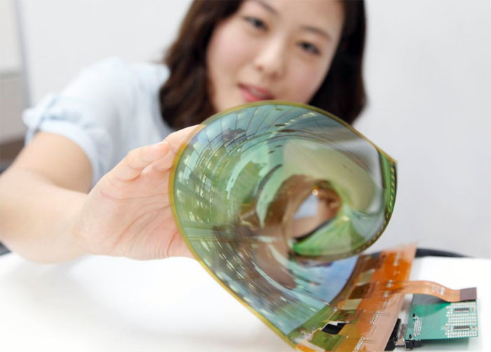 LG flexible OLED