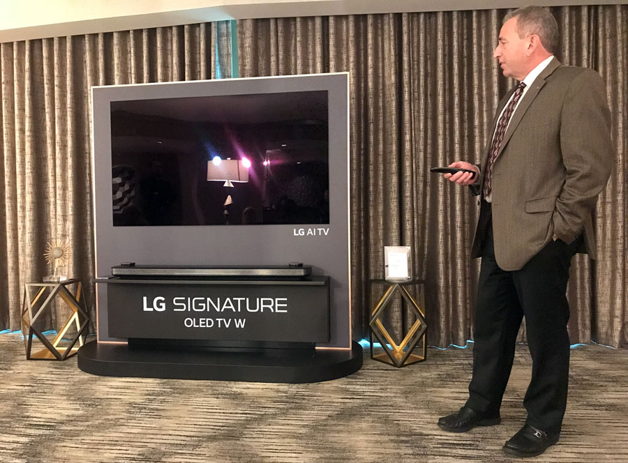 LG 2018 W8 OLED