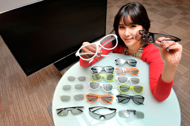 Click to enlarge LGs new 3D glasses