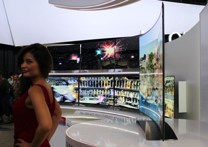 Click to enlarge LGs 77-tommer 4K OLED-TV