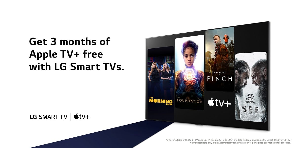 Apple TV + LG