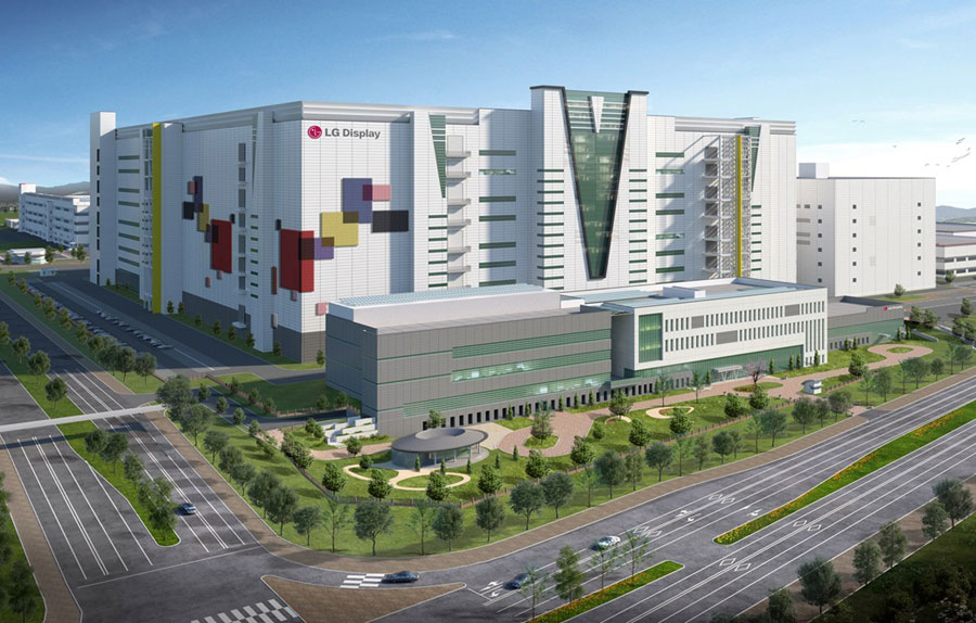 LG OLED plant in China LG OLED plant in China