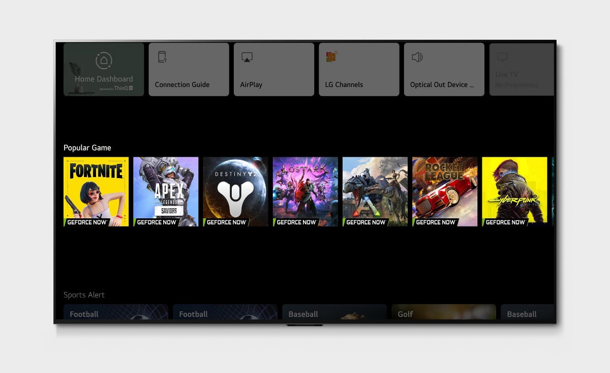 Google Stadia and GeForce Now are coming to LG TVs - FlatpanelsHD