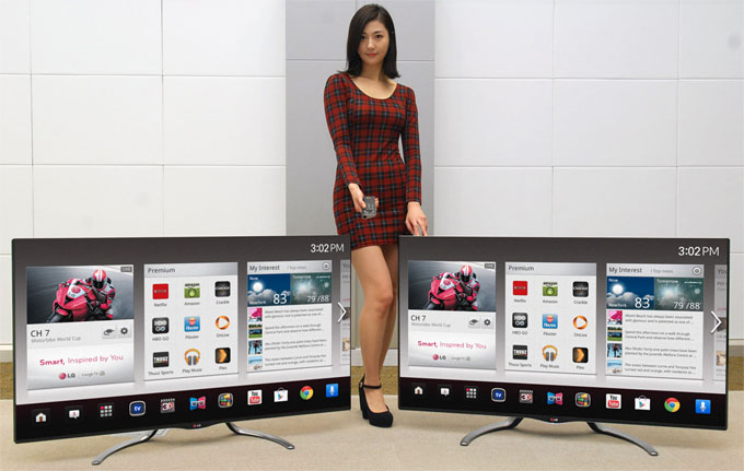 Click to enlarge LG Google TV 2013