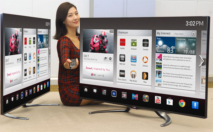 Click to enlarge LG Google TV 2013