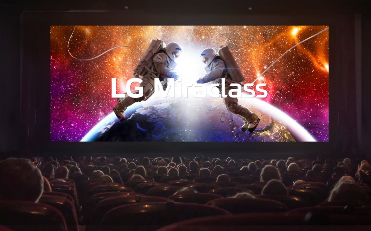 LG Miraclass LED cinrma