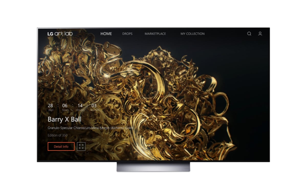 NFT art LG OLED NFT art LG OLED