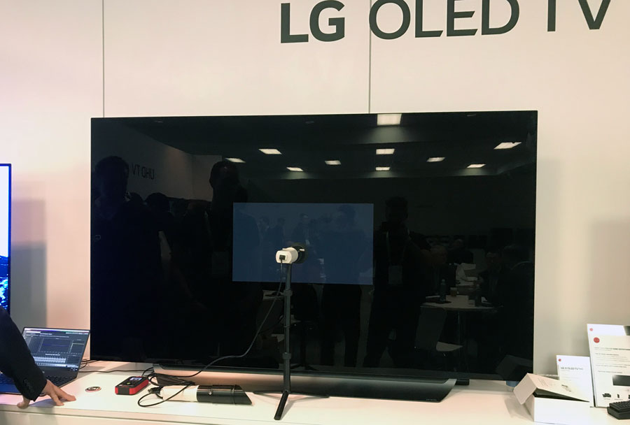 LG 2018 OLED auto-calibration LG 2018 OLED auto-calibration