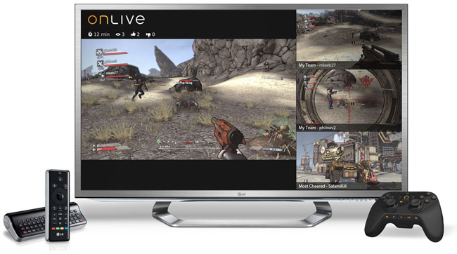 LG on Onlive