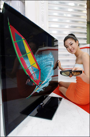 Click to enlarge LG PX950 3D plasma