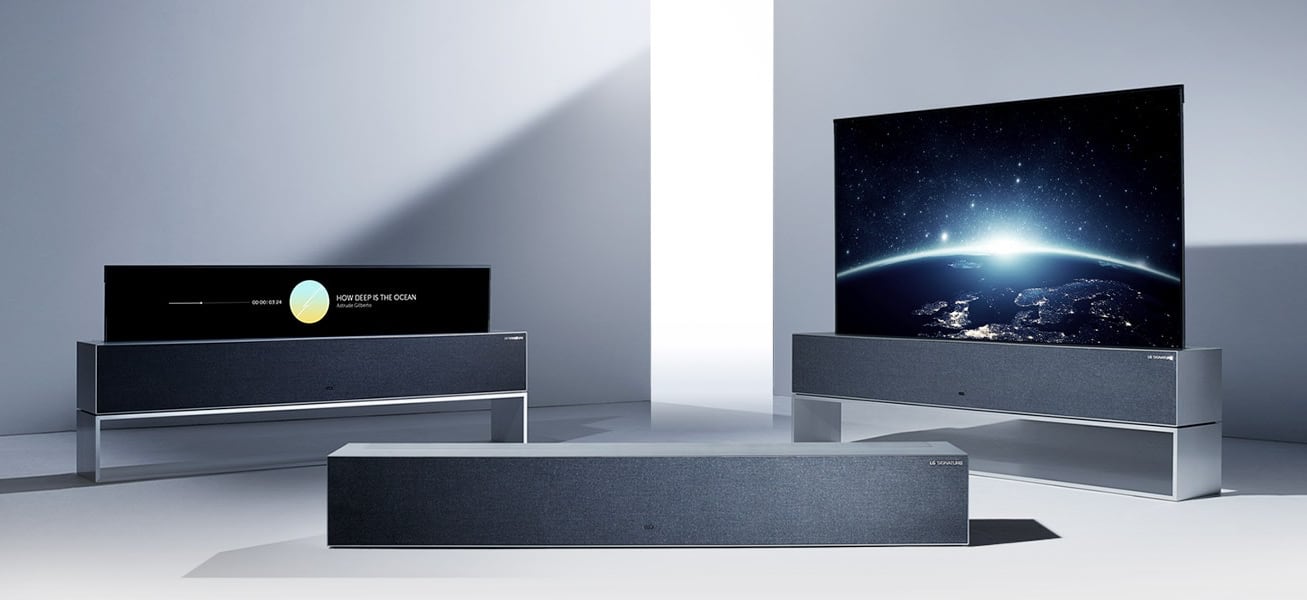 LG rolls out its Rollable OLED TV internationally - FlatpanelsHD