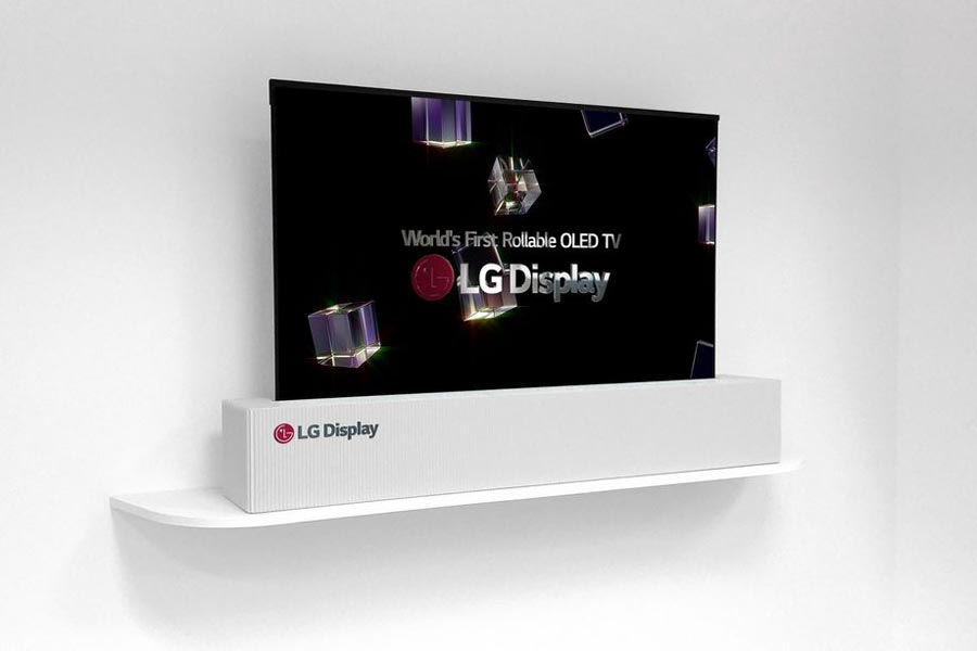 LG rollable 65-inch OLED TV LG rollable 65-inch OLED TV