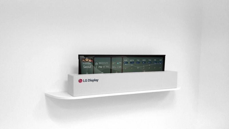 LG rollable 65-inch OLED TV LG rollable 65-inch OLED TV