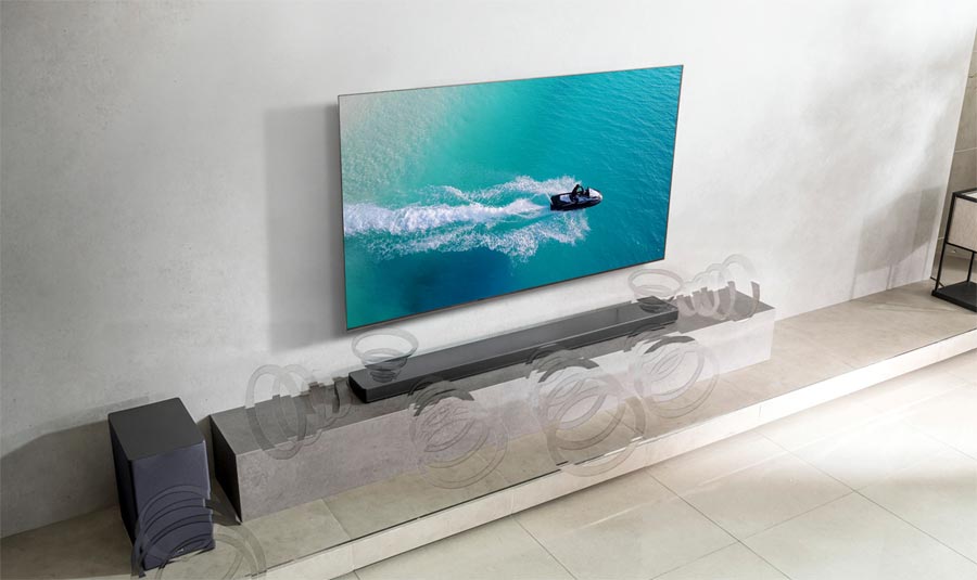 LG SK10Y Dolby Atmos soundbar LG SK10Y Dolby Atmos soundbar