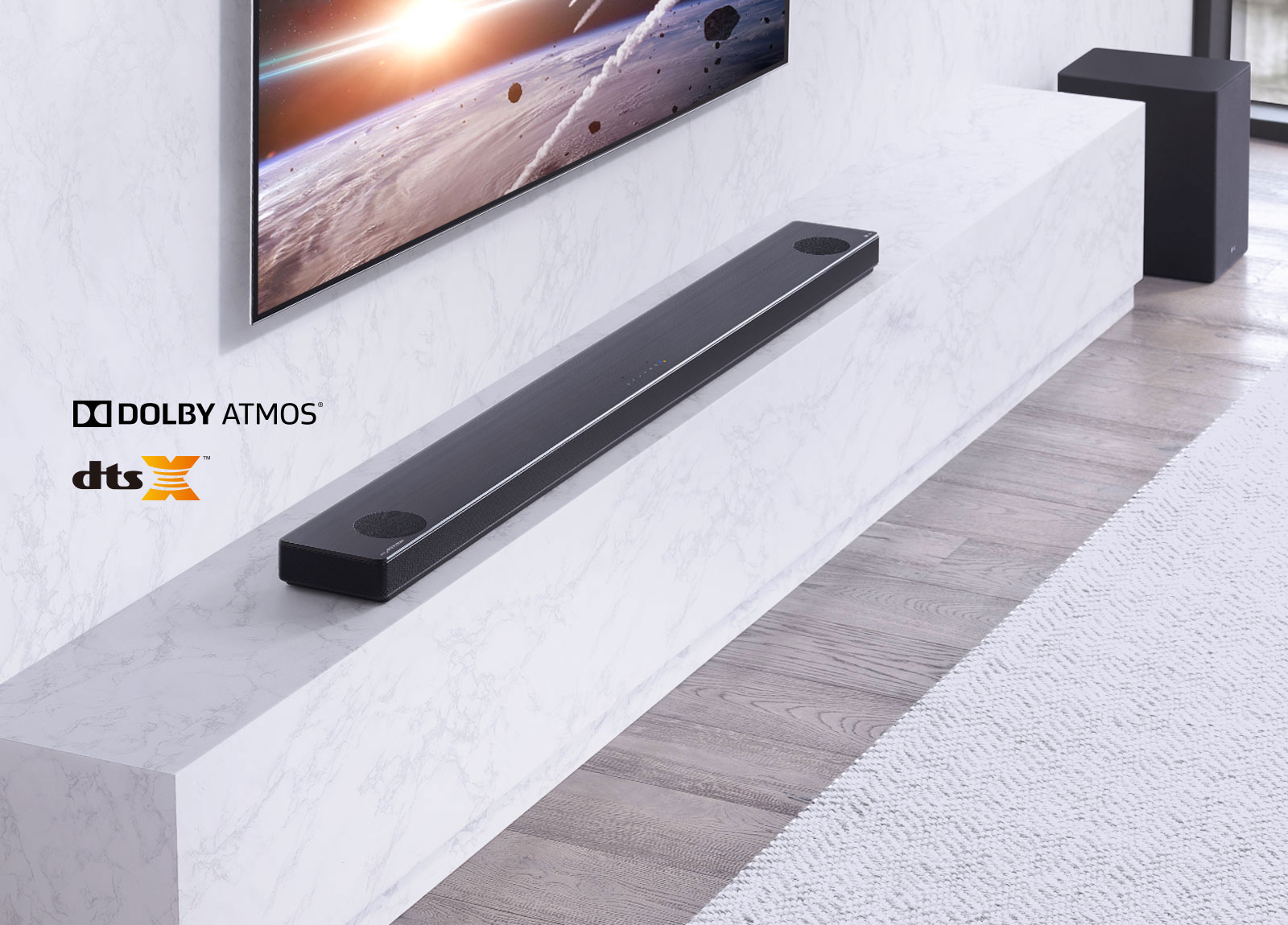 lg soundbar dts x