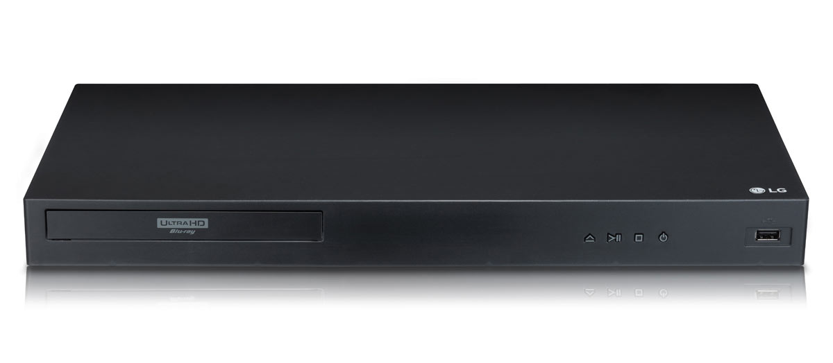 LG Streaming 4K Ultra-HD Blu-ray Player with Dolby Vision - UBK90 